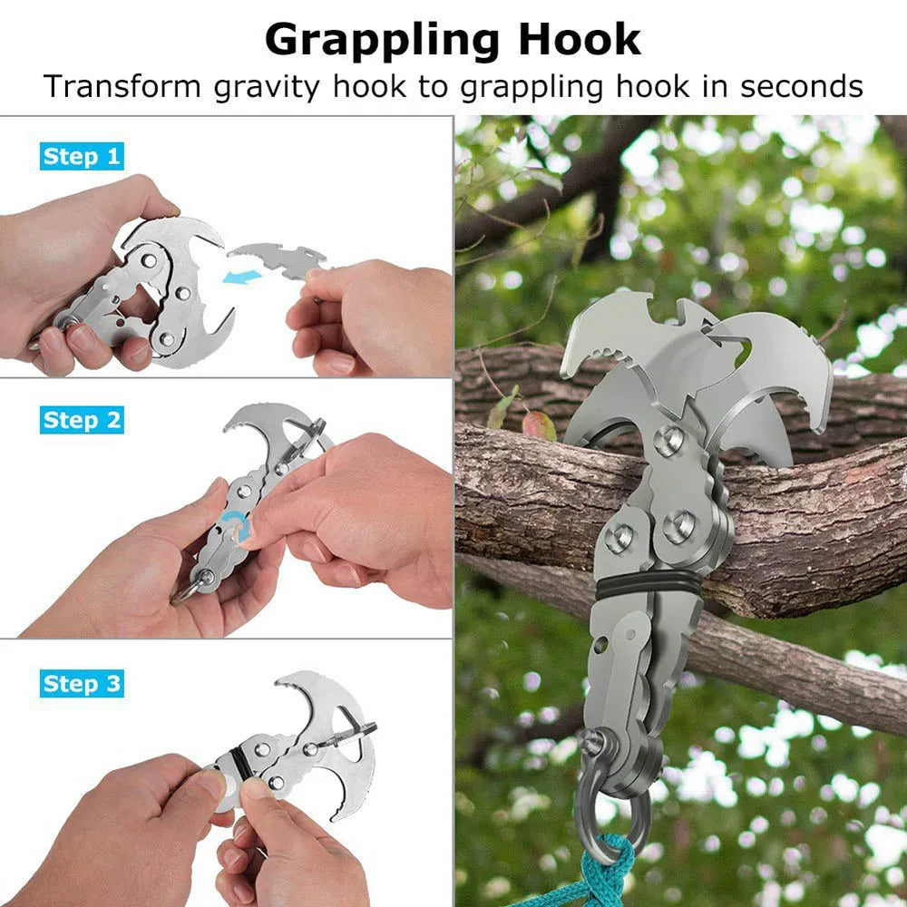 Outdoor Grappling Hook Multifunctional Gravity Hook