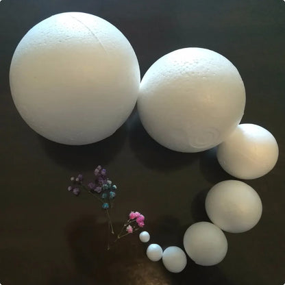 30cm White Foam Balls - Polystyrene Styrofoam Craft Decoration Balls (1pc)