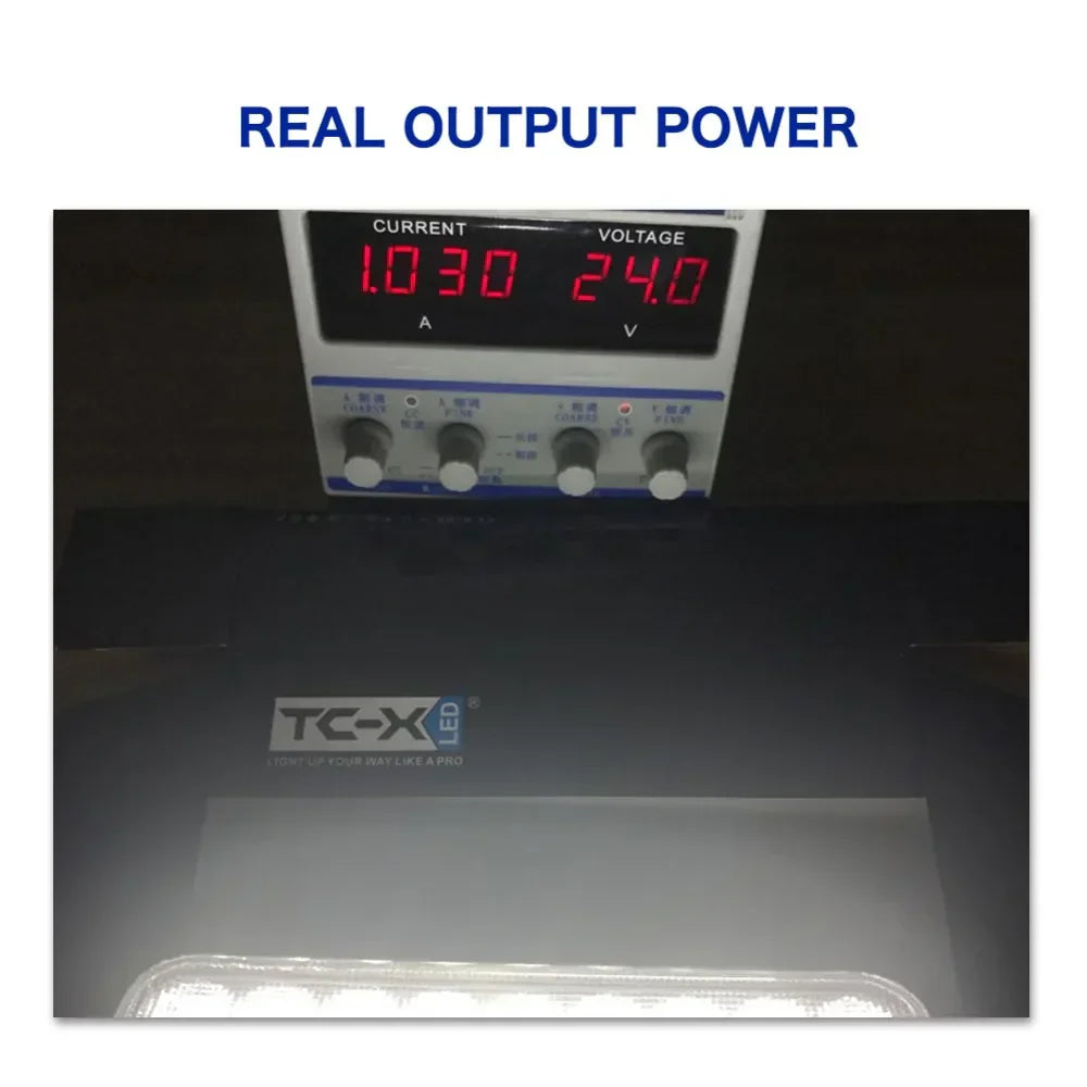 7 Inch 18x3W LED Light Bar - Ultra Flood Lights