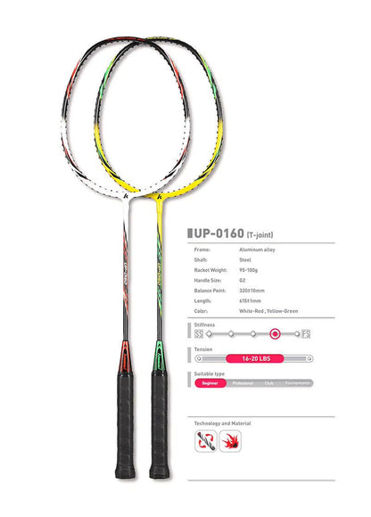Dynamic Badminton Racquet Set: Lightweight, Sweat-Absorbent Equipment