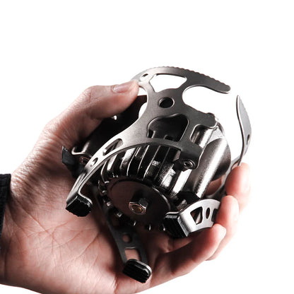 Gasoline Multi-Oil Camping Stove Silver