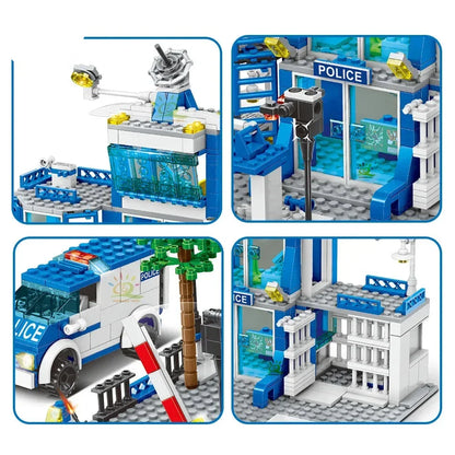 City Police Station Building Blocks Set (753PCS)
