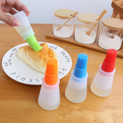 NEW Portable Oil Bottle Barbecue Brush