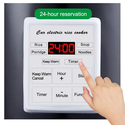12V/24V Mini Car Rice Cooker