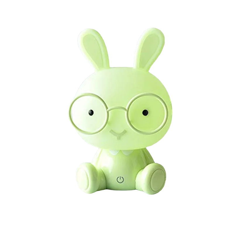LED Night Light Touch Cartoon Bunny Table Lamp