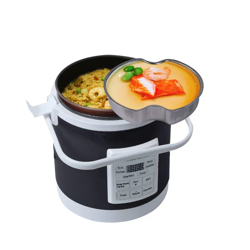 12V/24V Mini Car Rice Cooker