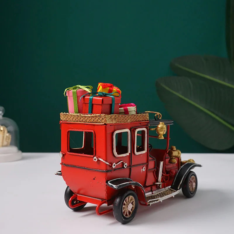 Vintage Metal Classic Car Miniature