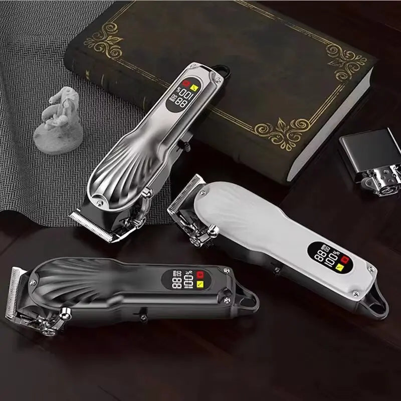 Hair Clipper And Beard Trimmer USB Cordless Tool for Men Black