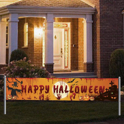 Halloween Blood Hand Banner for Spooky Decor