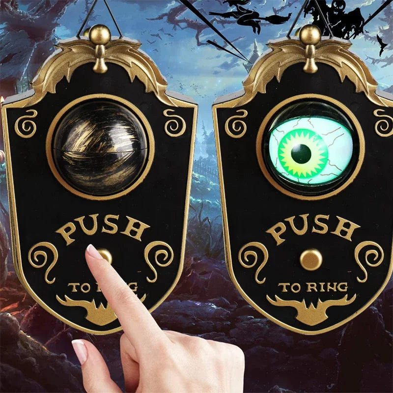 Halloween Glowing One-Eyed Doorbell Sounding Horror Prop