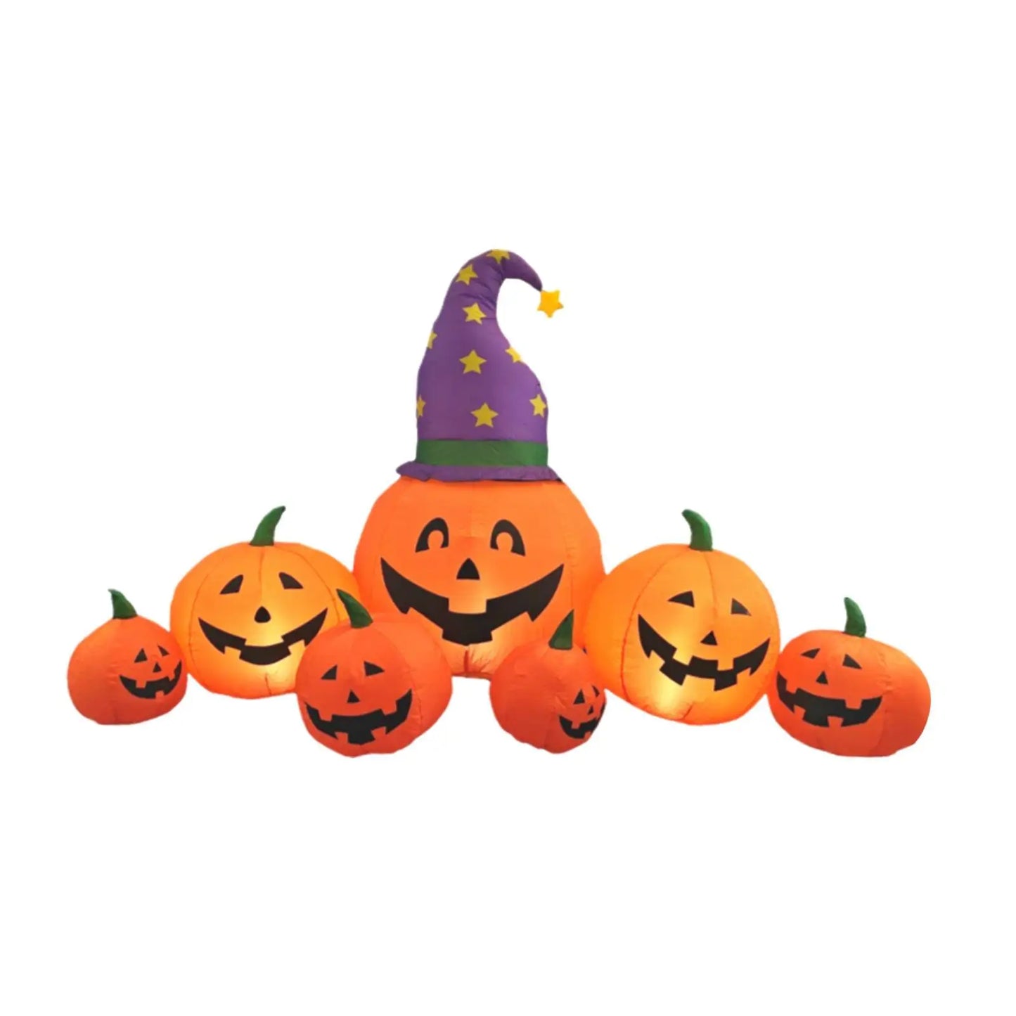 Halloween Inflatable Pumpkin Decoration with LED Lights