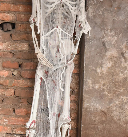 Halloween Movable Skeleton Realistic Haunted Decor