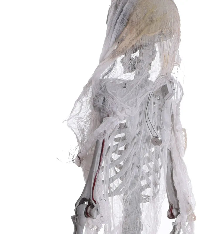 Halloween Movable Skeleton Realistic Haunted Decor