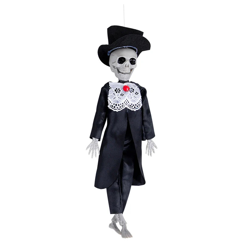 Halloween Groom Skeleton Ornaments