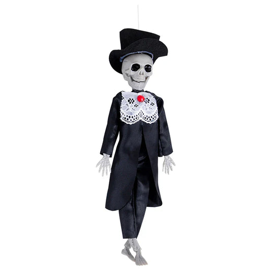 Halloween Groom Skeleton Ornaments