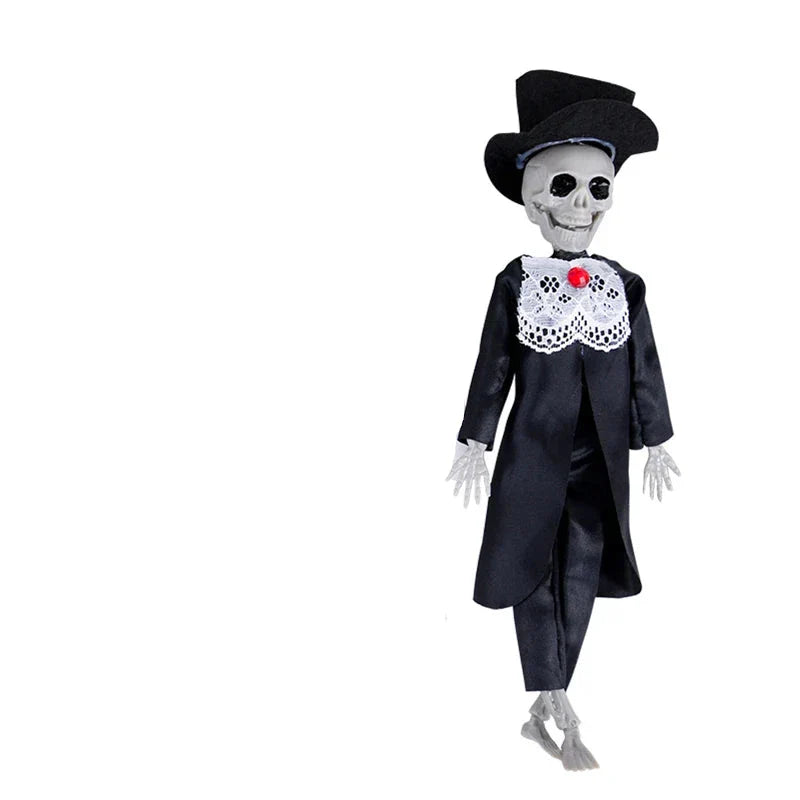 Halloween Groom Skeleton Ornaments