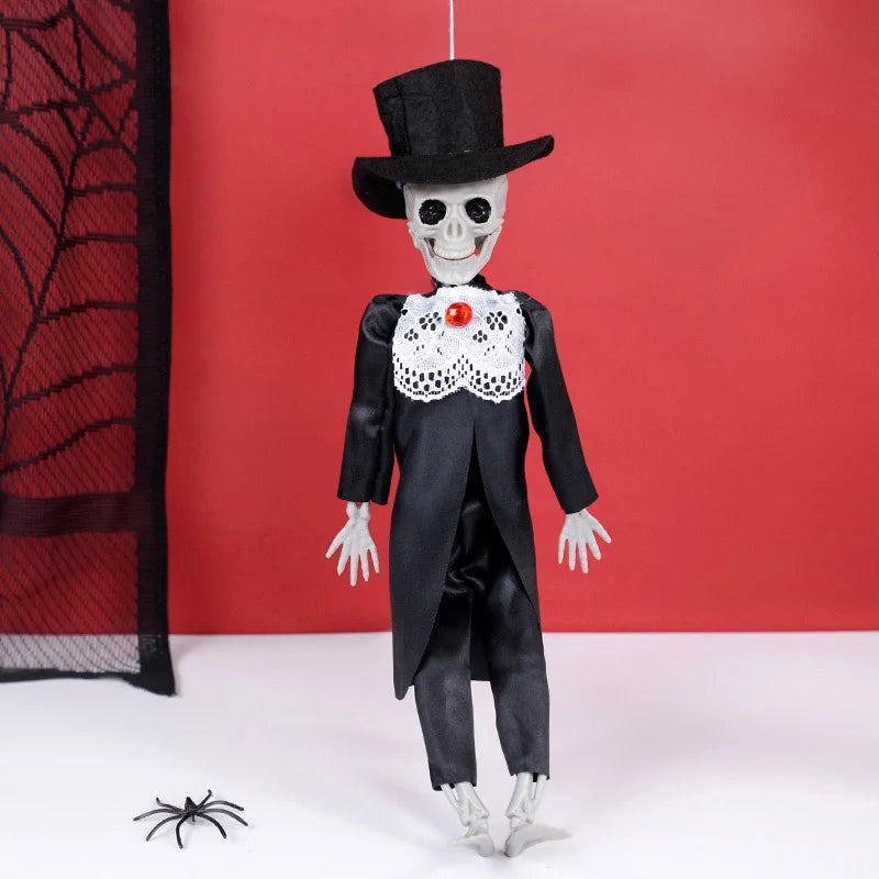 Halloween Groom Skeleton Ornaments