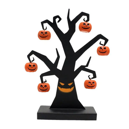 Halloween Iron Tabletop Tree