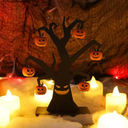 Halloween Iron Tabletop Tree