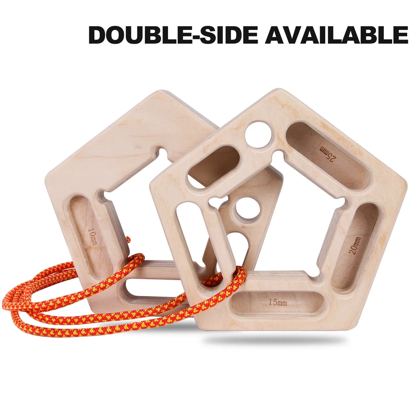 Double-Sided Hang board Rock Climbing Fingerboard