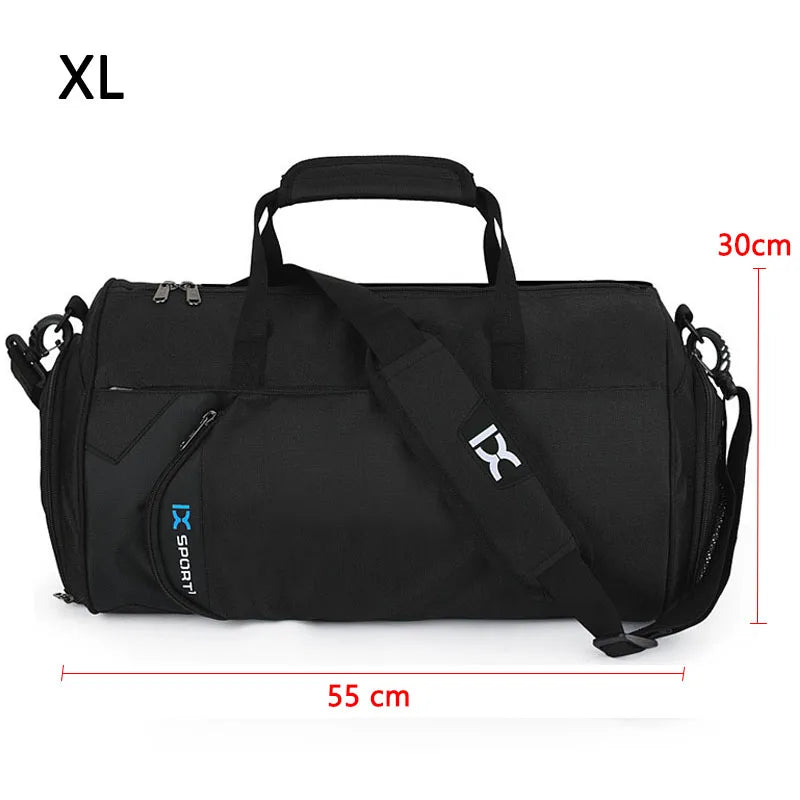 Waterproof Bag with Dry-Wet Separation Black