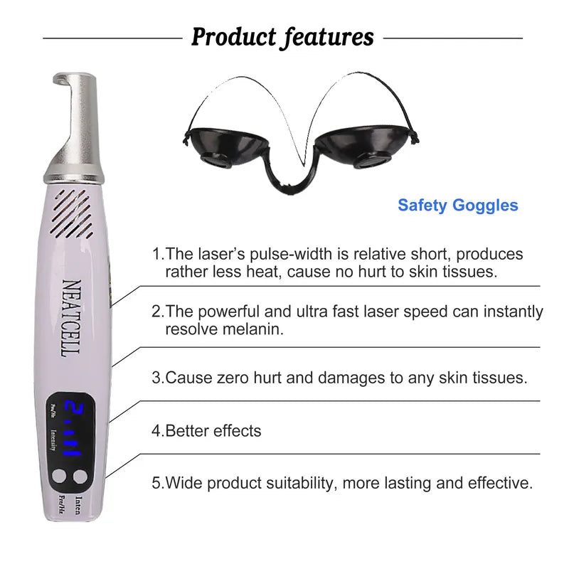 Neatcell Picosecond Laser Pen: Skin Care Beauty Device