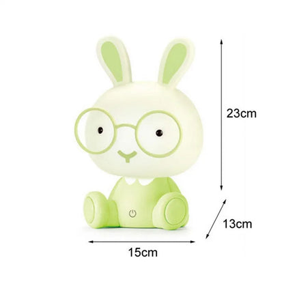 LED Night Light Touch Cartoon Bunny Table Lamp