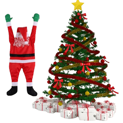 Festive 108cm Santa Claus Hanging Doll for Christmas Decor