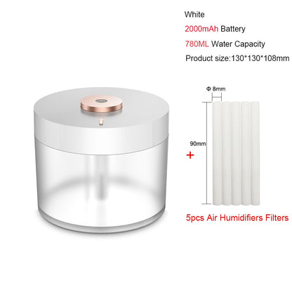 Portable Air Humidifier Night Lamp