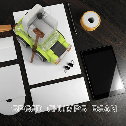 87 PCS Mr. Beans Mini Green Car Roof