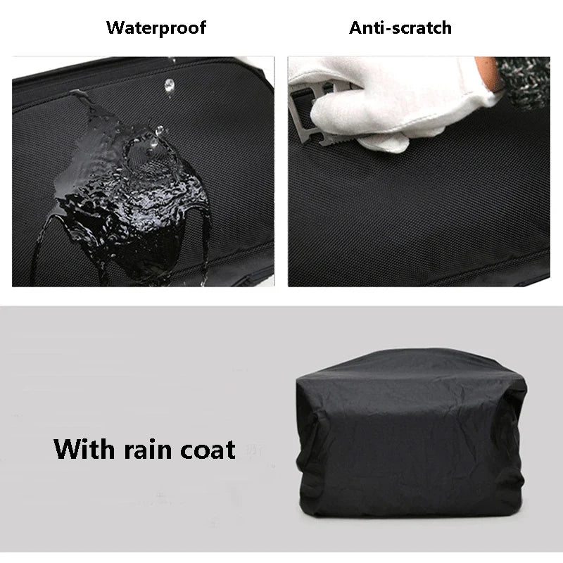 Outdoor Camera Bag with Strap Black
