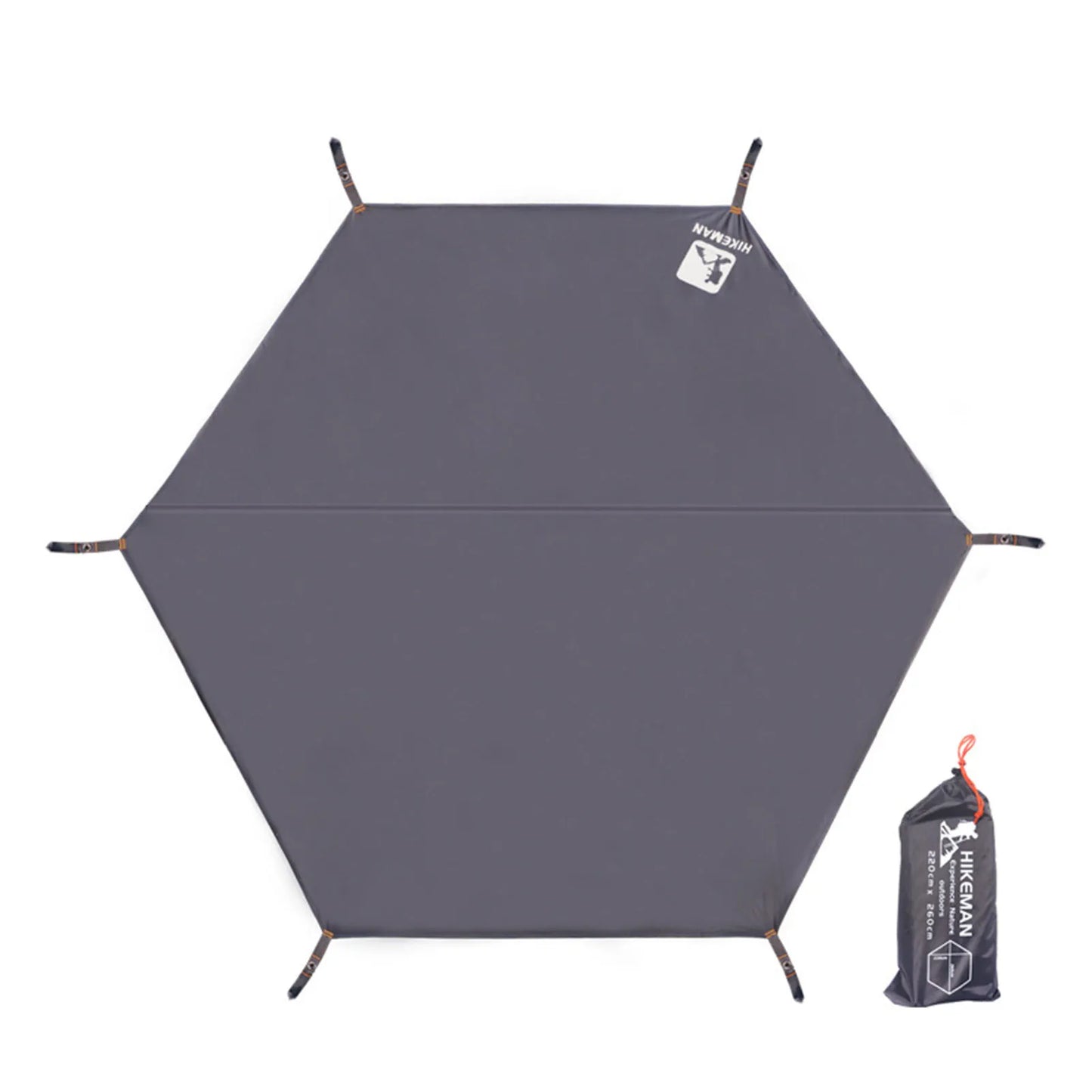 Waterproof Hexagonal Ground Cloth Mat for Camping