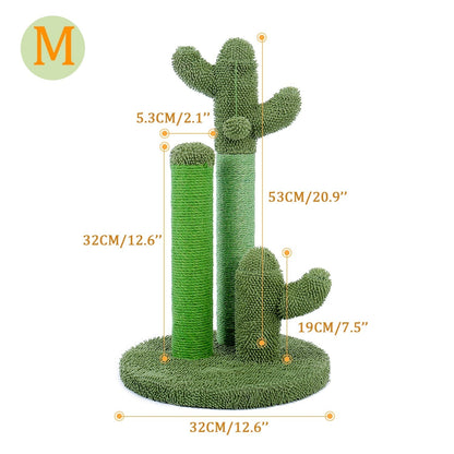 Cactus Cat Tree Toy
