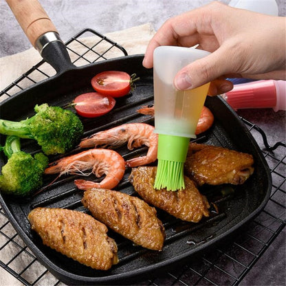 NEW Portable Oil Bottle Barbecue Brush