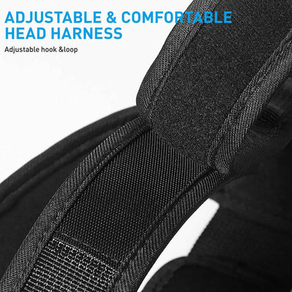 Head and Neck Training Harness - Adjustable Strap for Gym Fitness