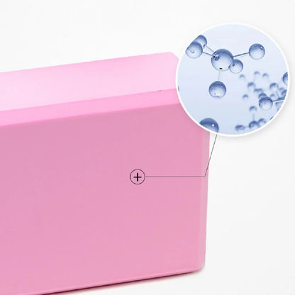 EVA Yoga Foam Blocks for Pilates & Meditation (Pink)