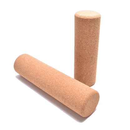 High-Quality Natural Cork Yoga Column Roller