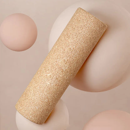 High-Quality Natural Cork Yoga Column Roller