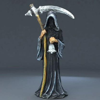 Standing Holy Death Figurine with Scythe
