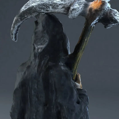 Standing Holy Death Figurine with Scythe