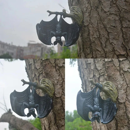 Resin Vampire Bat Statue Halloween Garden Decoration
