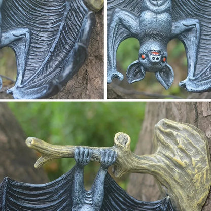 Resin Vampire Bat Statue Halloween Garden Decoration