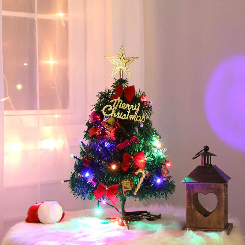 Artificial Christmas Tree with Lights Decoration