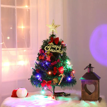 Artificial Christmas Tree with Lights Decoration