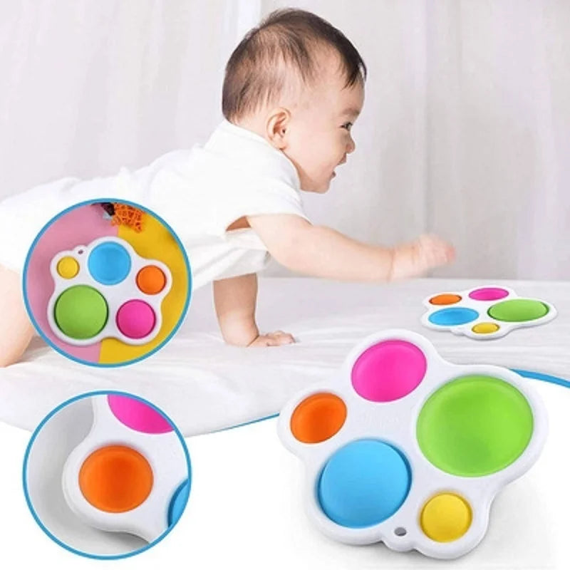 Baby Rattle Puzzle Early Education Toy