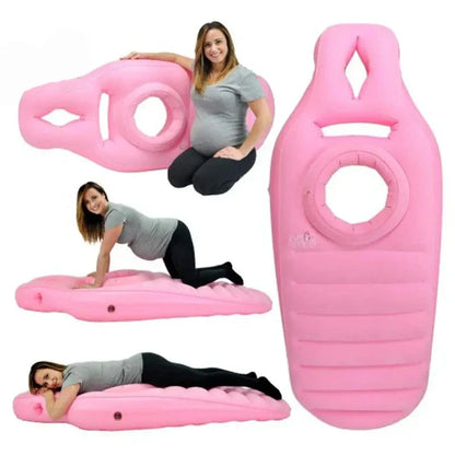 Inflatable Pregnancy Pillow & Yoga Mat