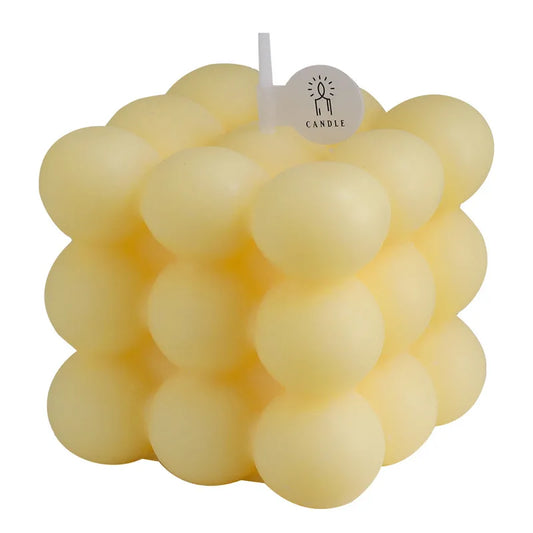 Handmade Aromatherapy Soy Wax Bubble Cube Candle