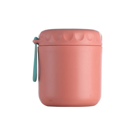Insulated Food Thermal Jar Stainless Steel Vacuum Soup Cup Pink