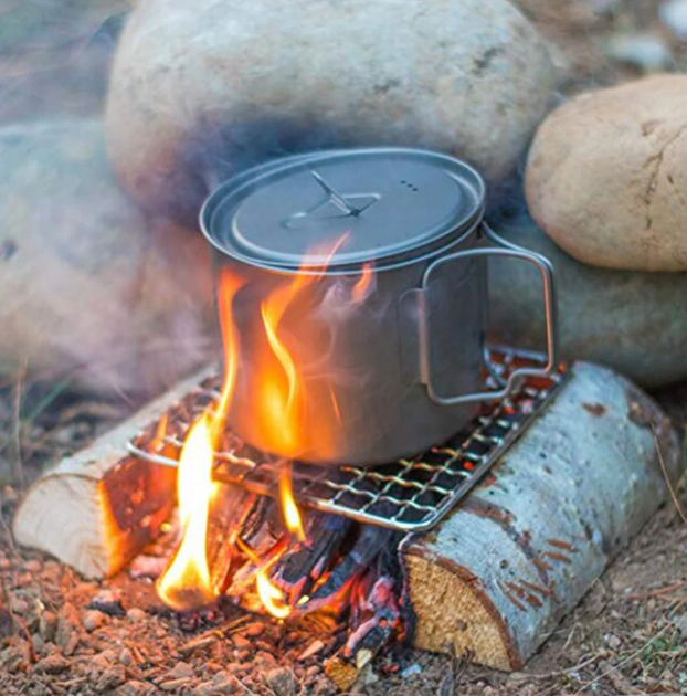 Camping Grill Grate Stainless Steel