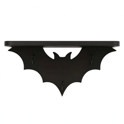 Spooktacular Bat Winged Floating Shelves for Halloween Decor